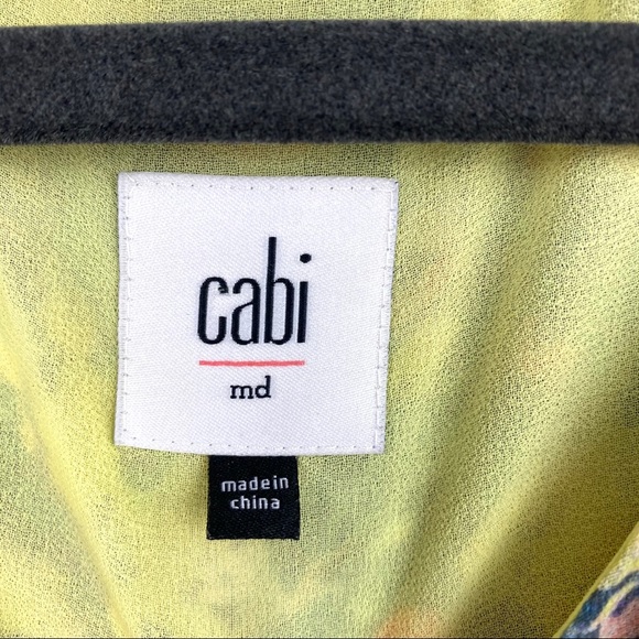 Cabi Floral Printed Tank Size Medium - Picture 3 of 4